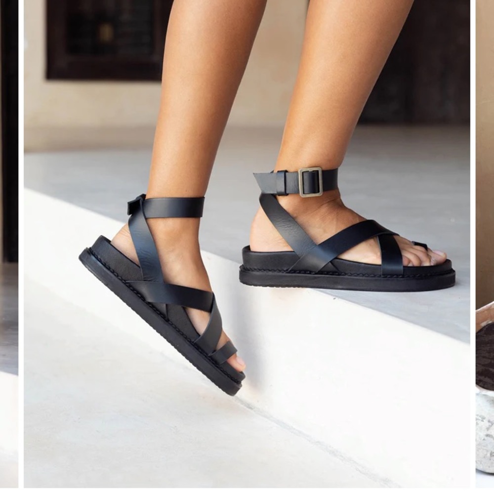 Liberte Leather Bronte Sandals